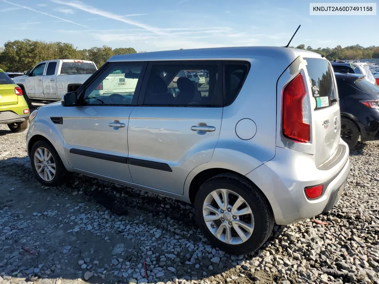 2013 Kia Soul + VIN: KNDJT2A60D7491158 Lot: 79759134