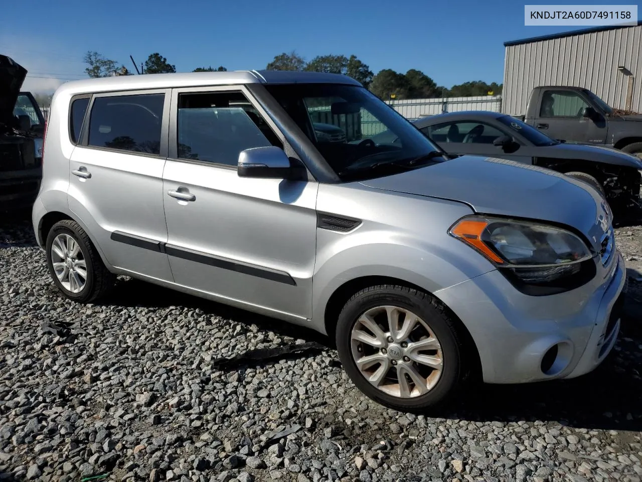 2013 Kia Soul + VIN: KNDJT2A60D7491158 Lot: 79759134