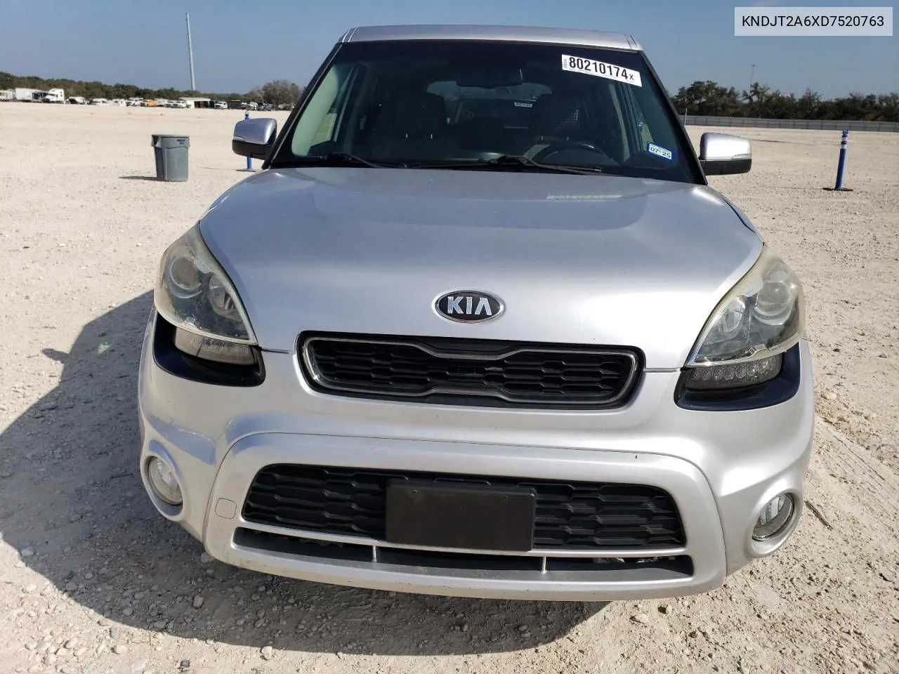 2013 Kia Soul + VIN: KNDJT2A6XD7520763 Lot: 80210174