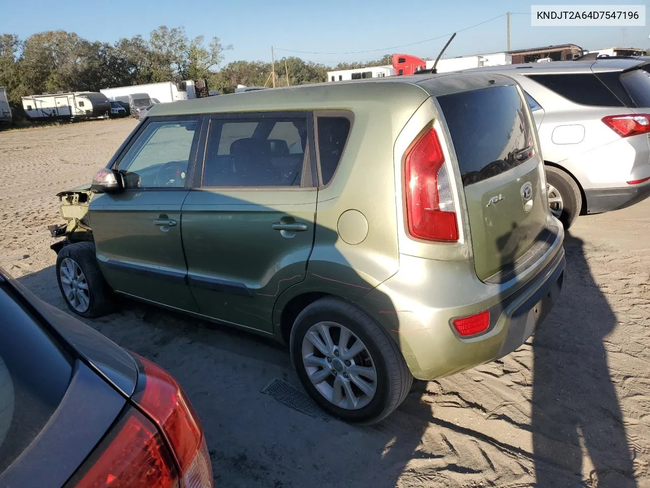 2013 Kia Soul + VIN: KNDJT2A64D7547196 Lot: 80252004