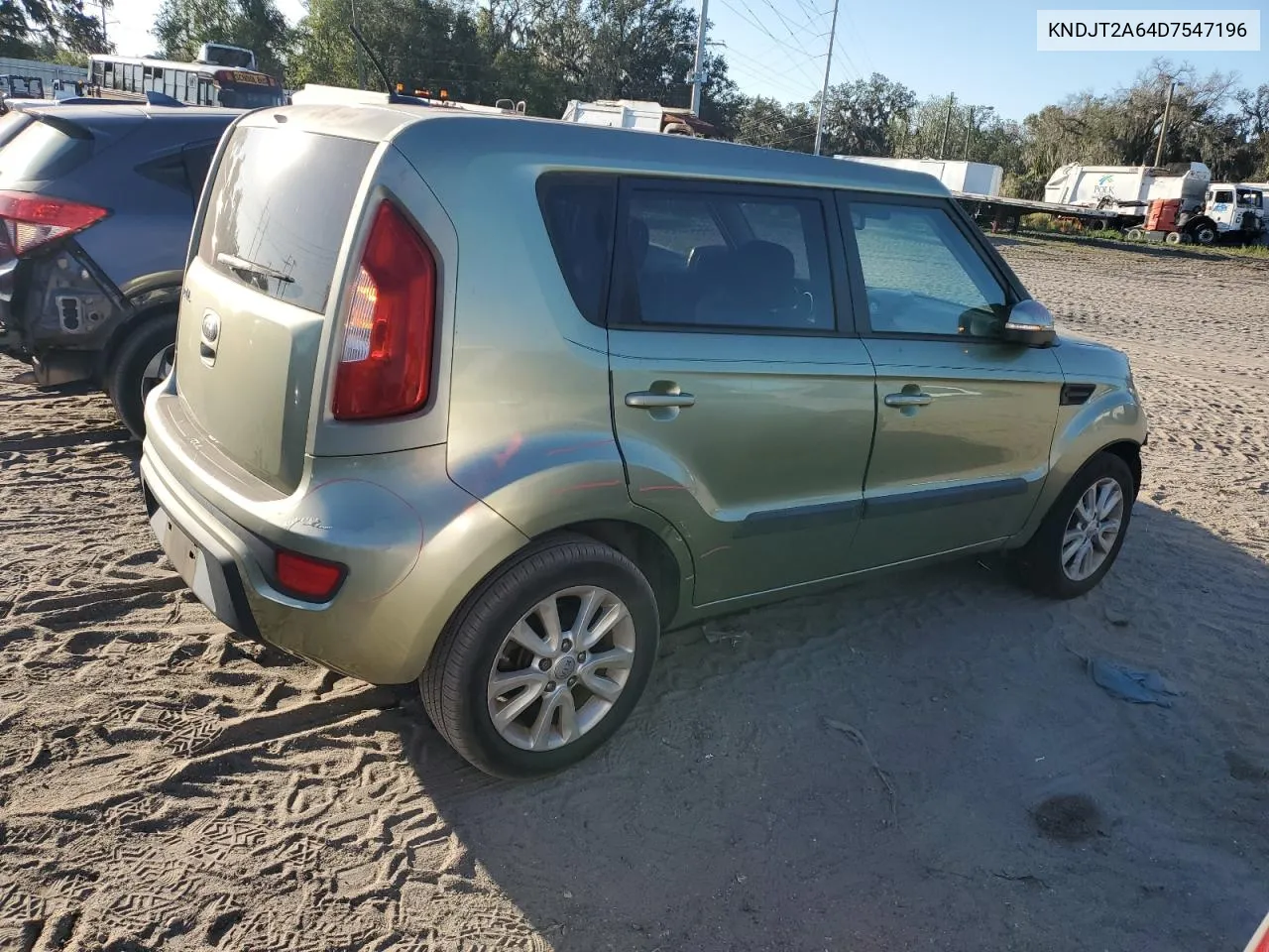 2013 Kia Soul + VIN: KNDJT2A64D7547196 Lot: 80252004