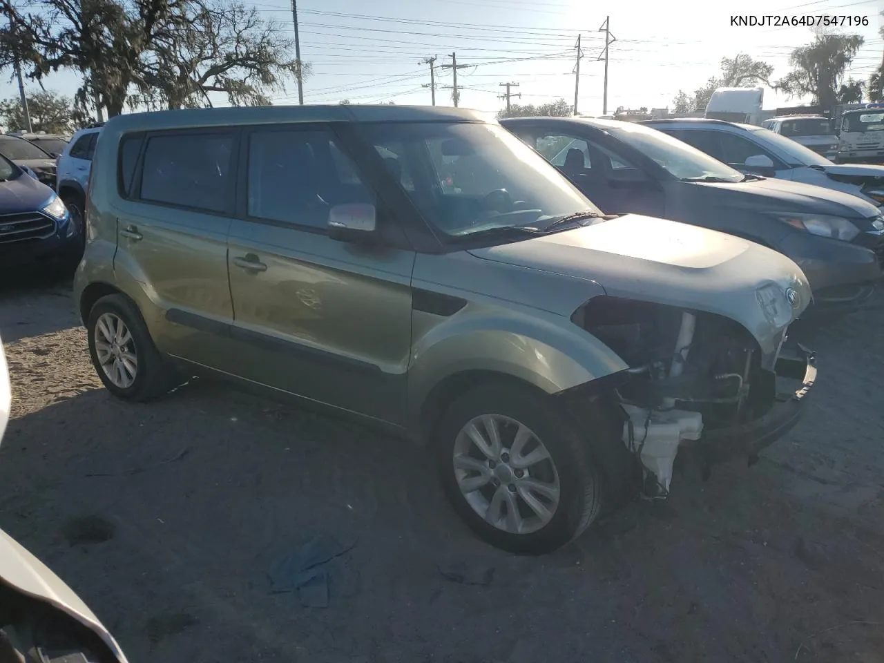 2013 Kia Soul + VIN: KNDJT2A64D7547196 Lot: 80252004