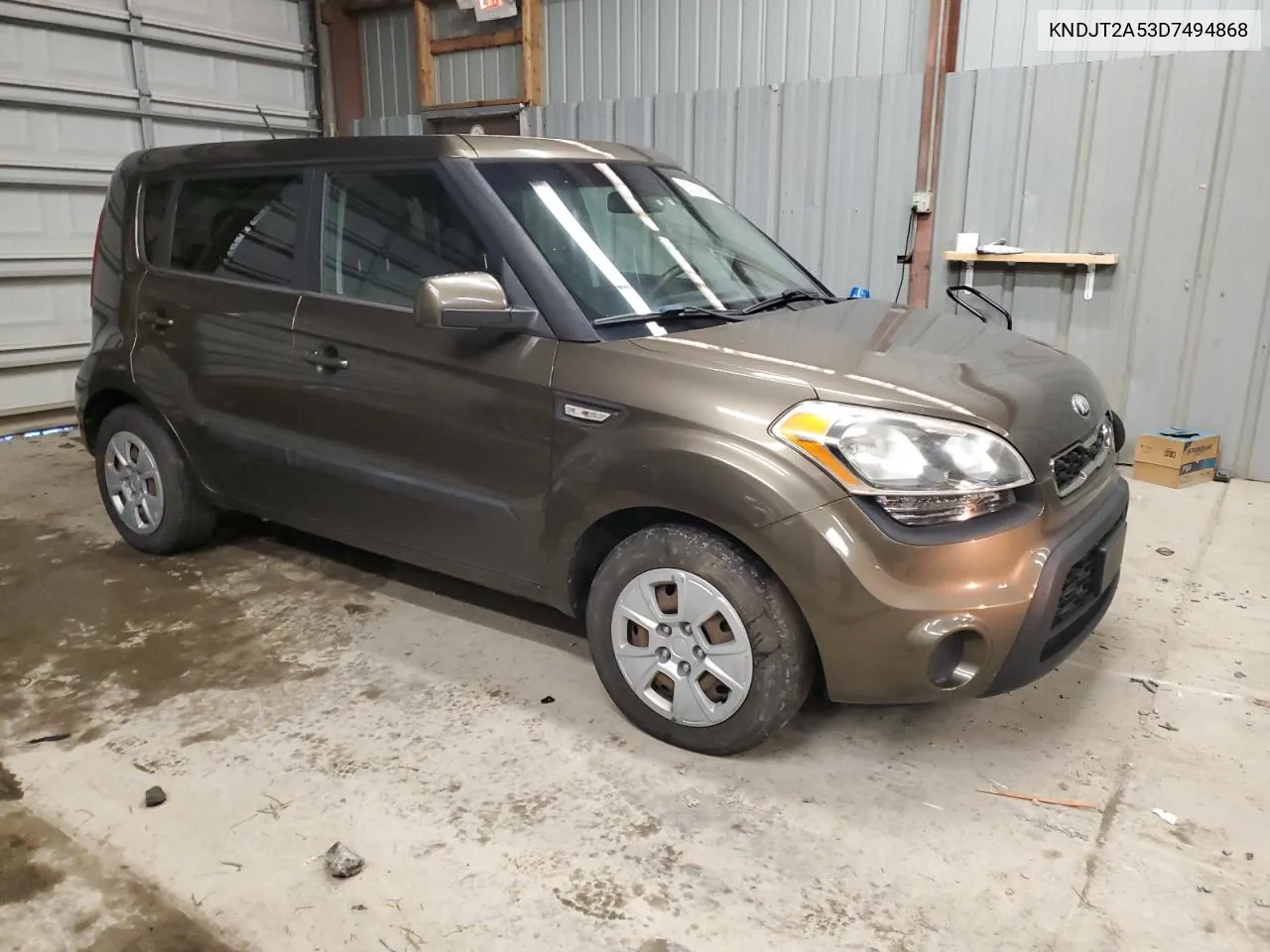 2013 Kia Soul VIN: KNDJT2A53D7494868 Lot: 80335604