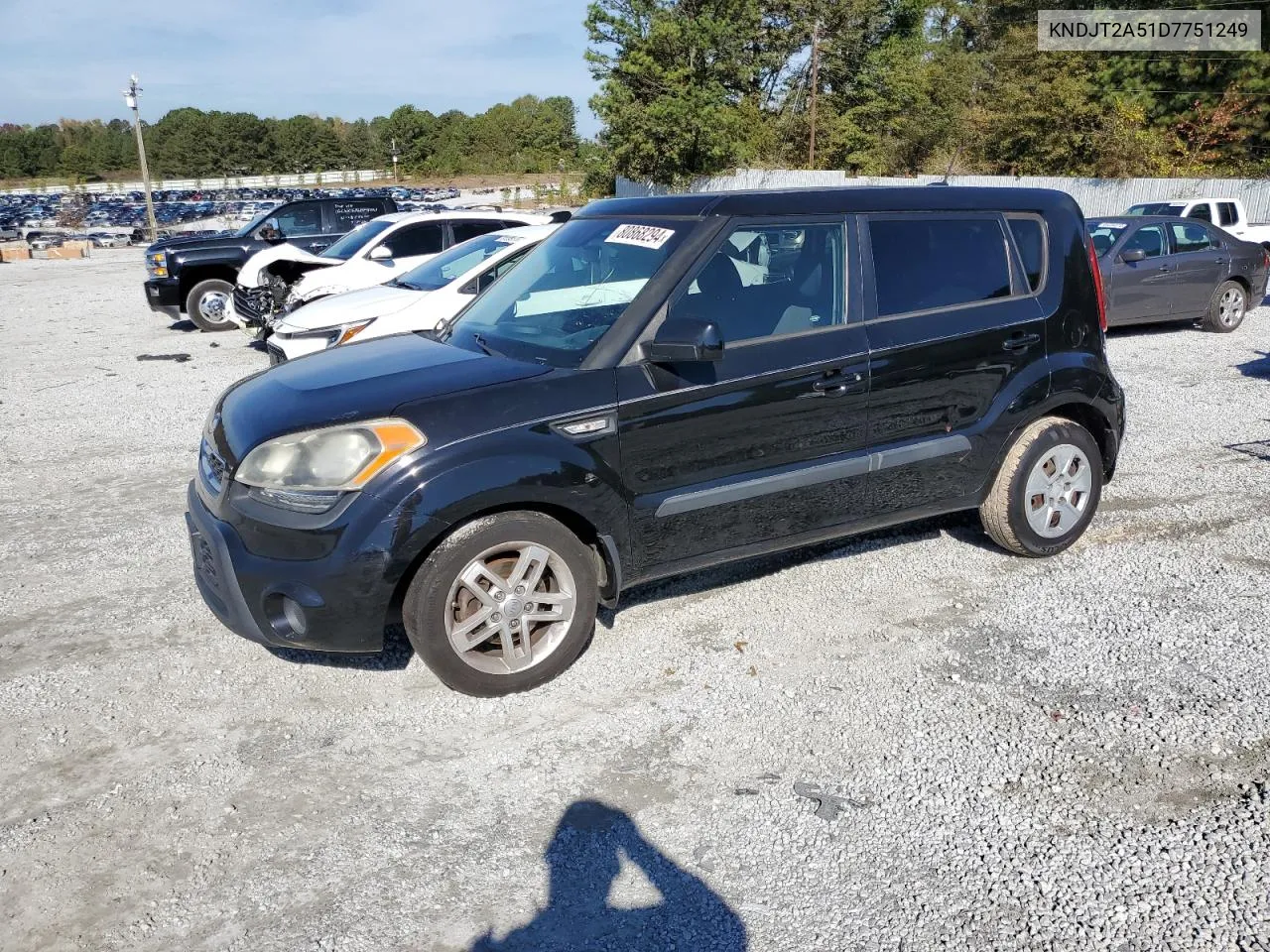 2013 Kia Soul VIN: KNDJT2A51D7751249 Lot: 80868294