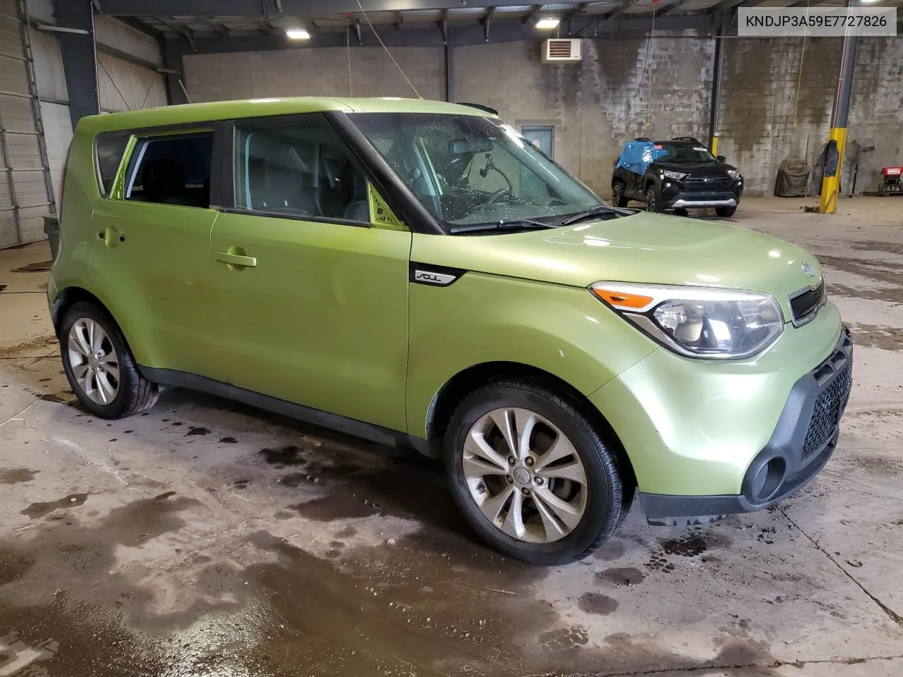 2014 Kia Soul + VIN: KNDJP3A59E7727826 Lot: 46349264