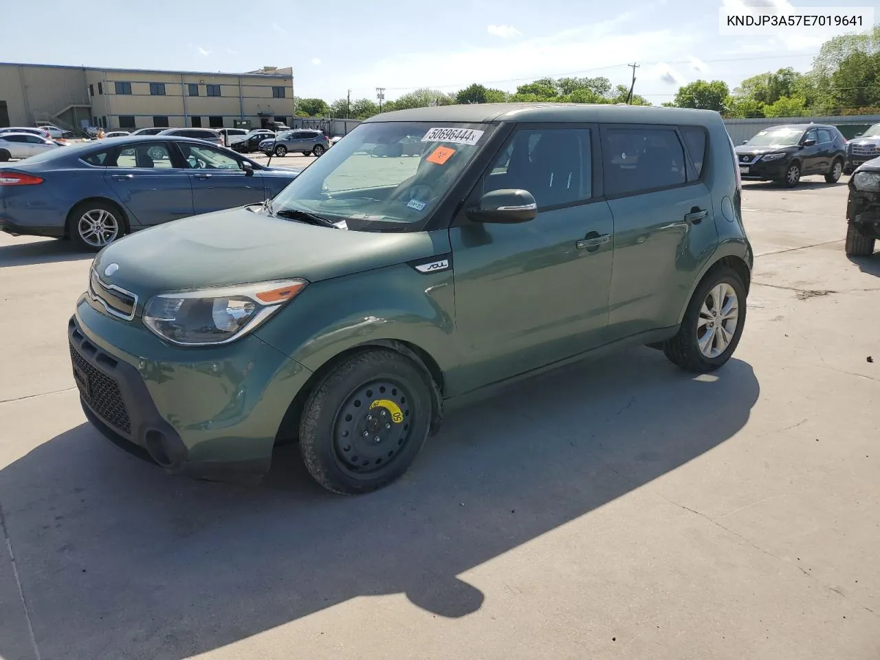 2014 Kia Soul + VIN: KNDJP3A57E7019641 Lot: 50696444