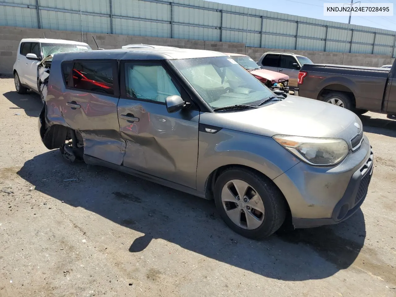 KNDJN2A24E7028495 2014 Kia Soul