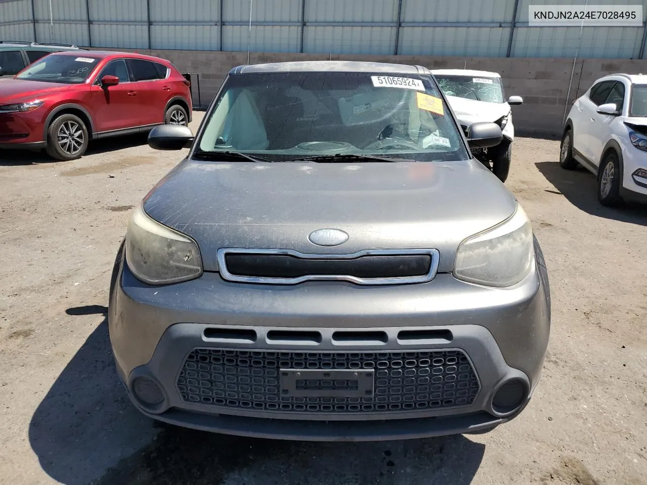 KNDJN2A24E7028495 2014 Kia Soul