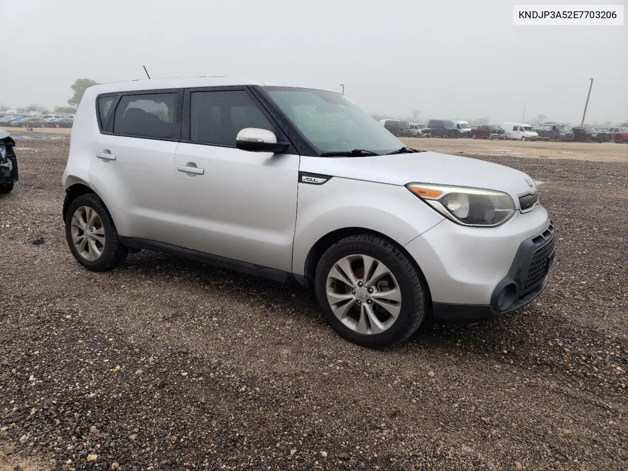 2014 Kia Soul + VIN: KNDJP3A52E7703206 Lot: 52474034