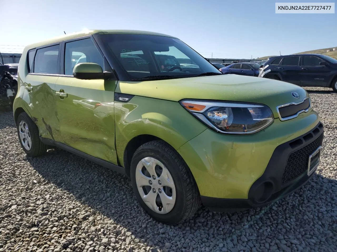 2014 Kia Soul VIN: KNDJN2A22E7727477 Lot: 53126894