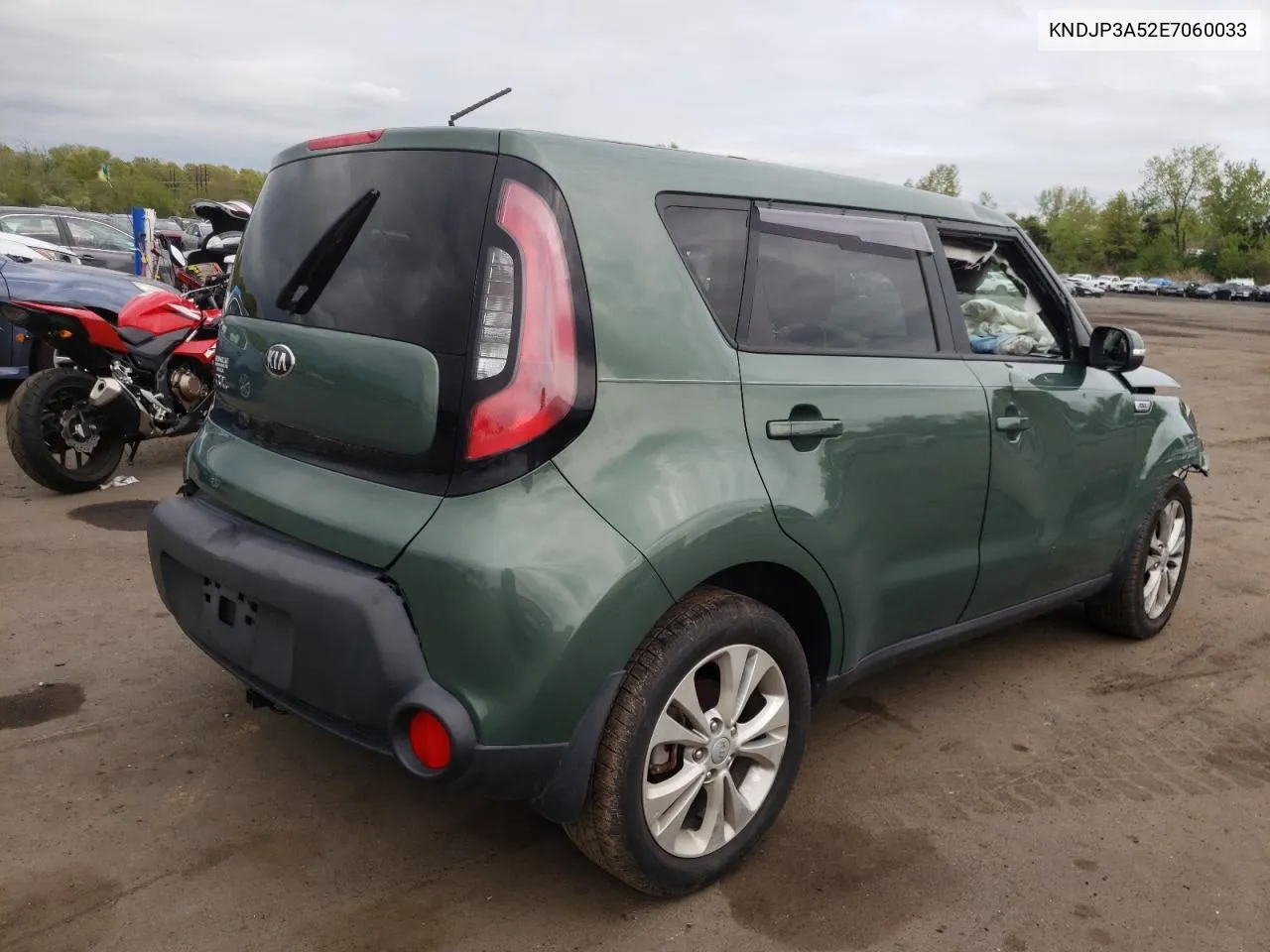 2014 Kia Soul + VIN: KNDJP3A52E7060033 Lot: 54030924