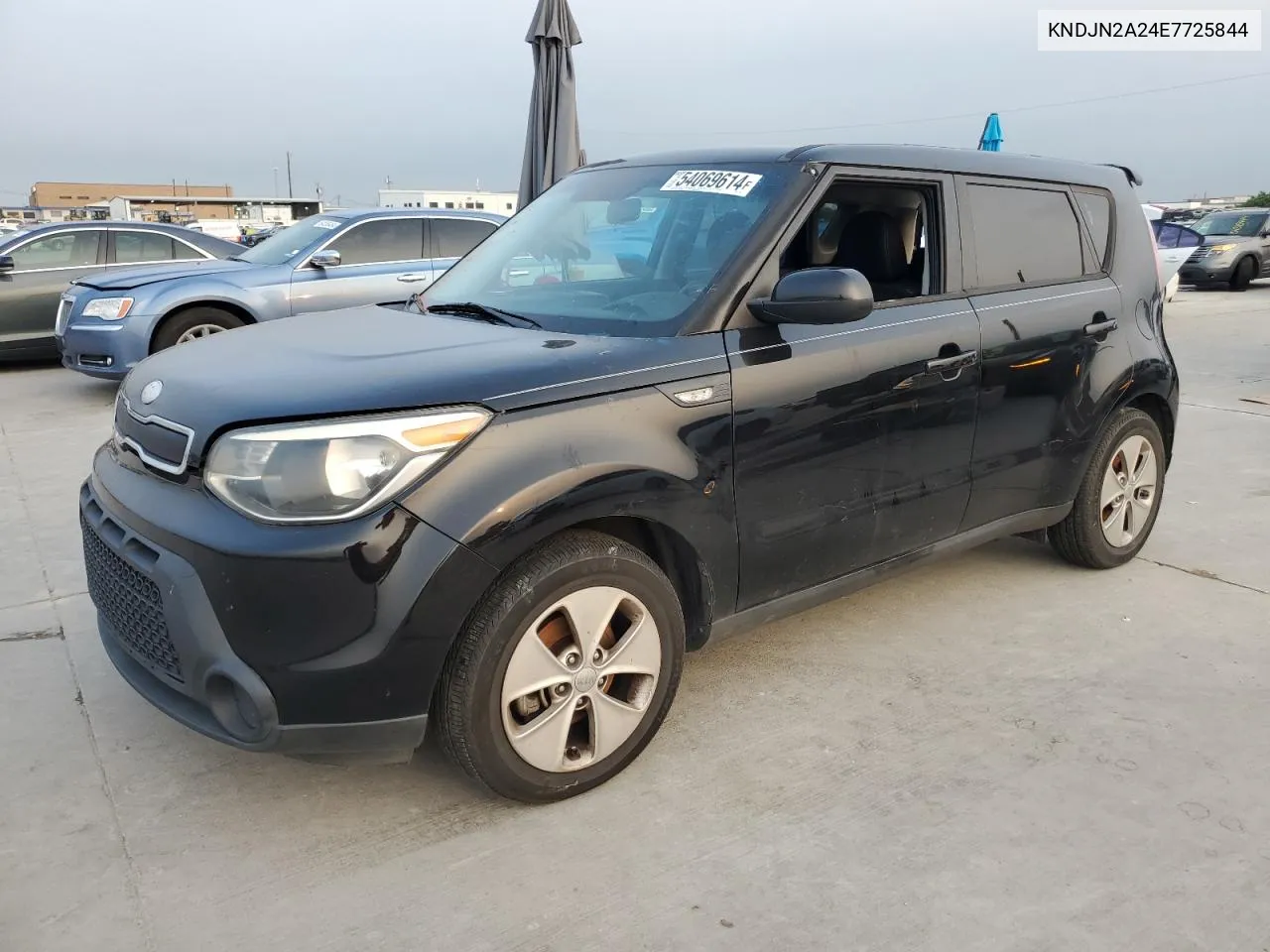 2014 Kia Soul VIN: KNDJN2A24E7725844 Lot: 54069614