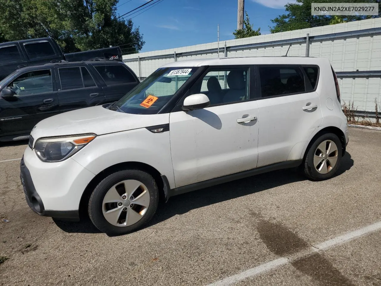 2014 Kia Soul VIN: KNDJN2A2XE7029277 Lot: 61387944