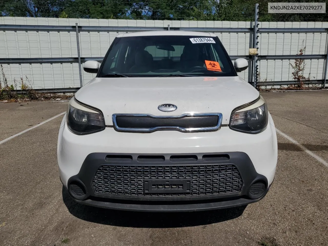 2014 Kia Soul VIN: KNDJN2A2XE7029277 Lot: 61387944