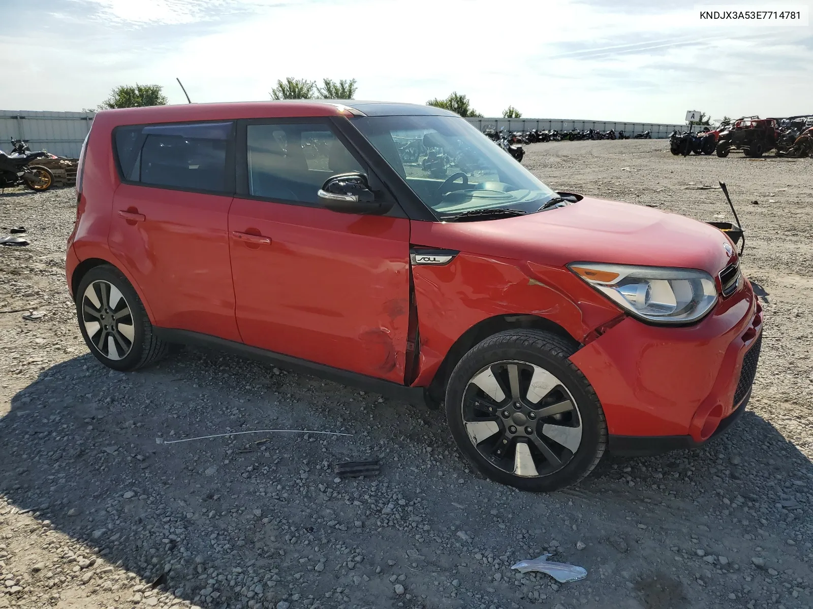 KNDJX3A53E7714781 2014 Kia Soul !