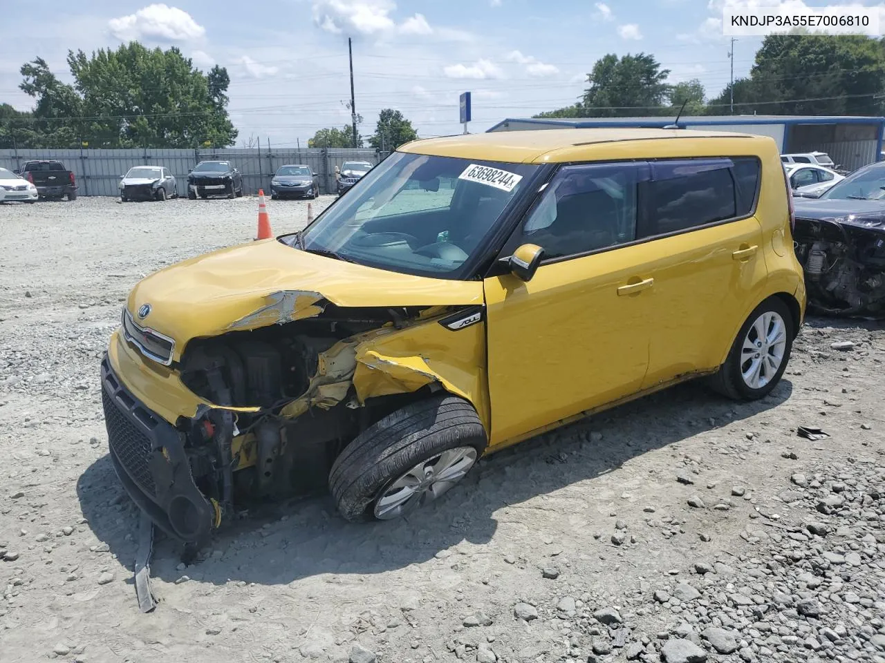 2014 Kia Soul + VIN: KNDJP3A55E7006810 Lot: 63698244