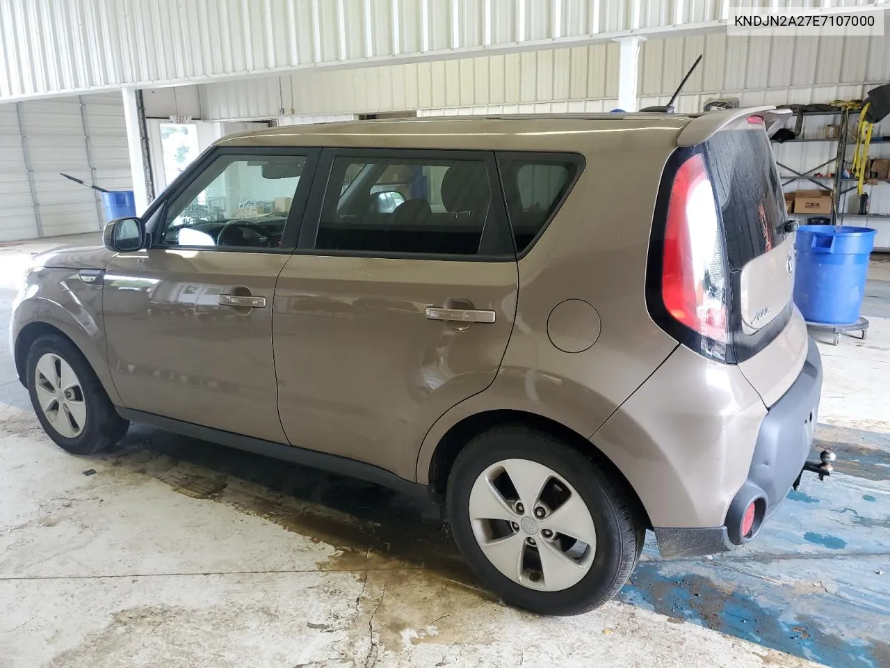 2014 Kia Soul VIN: KNDJN2A27E7107000 Lot: 64392194