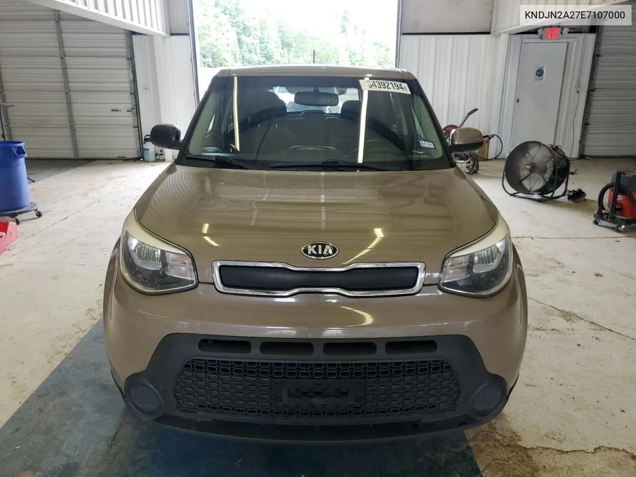 2014 Kia Soul VIN: KNDJN2A27E7107000 Lot: 64392194