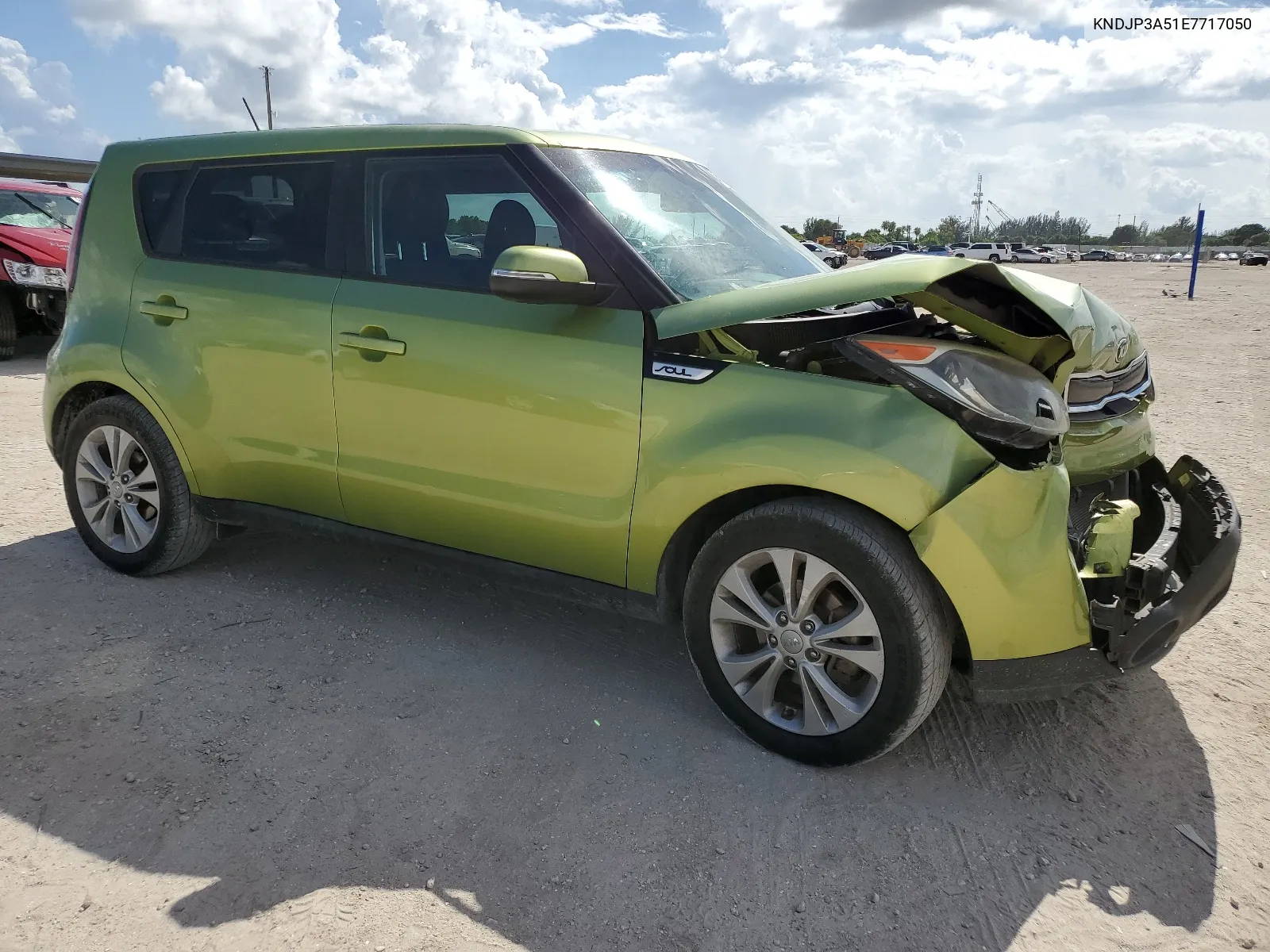 2014 Kia Soul + VIN: KNDJP3A51E7717050 Lot: 64498504