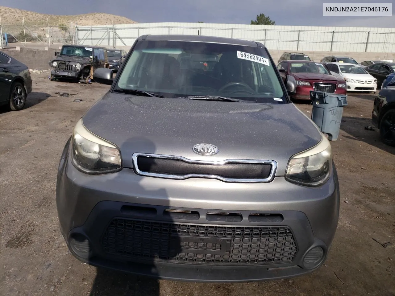 2014 Kia Soul VIN: KNDJN2A21E7046176 Lot: 64560404