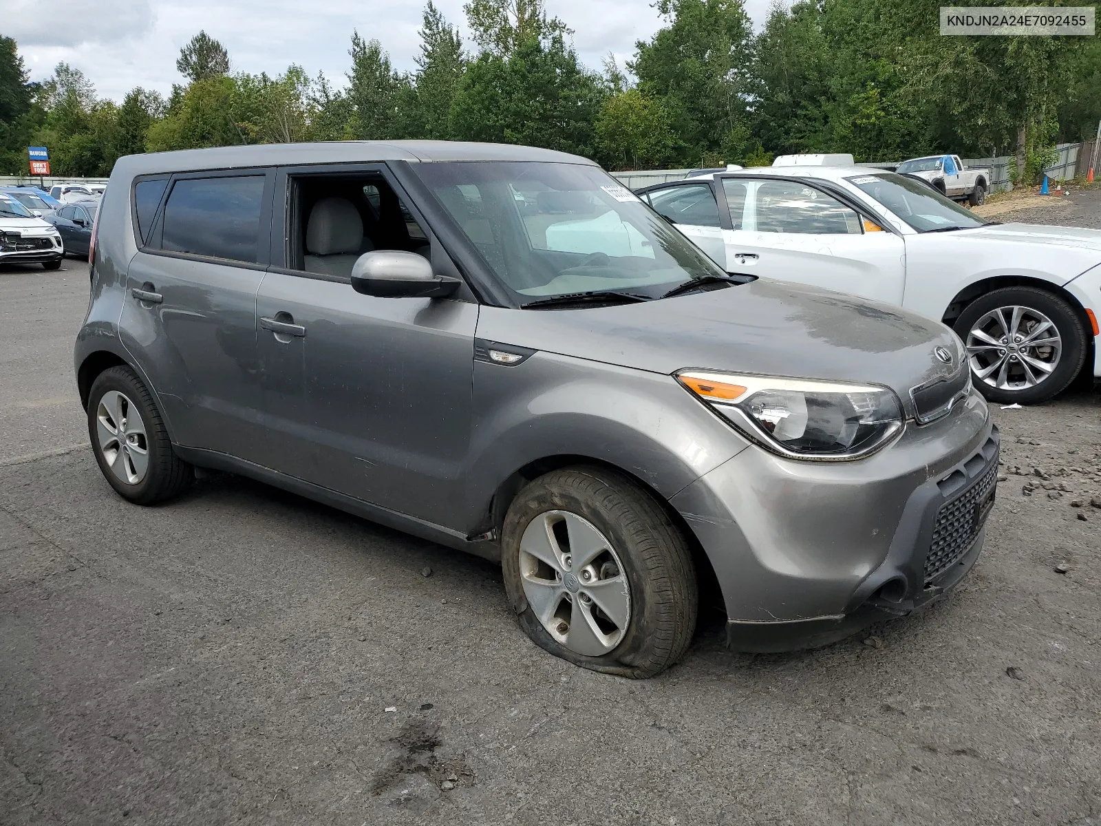 2014 Kia Soul VIN: KNDJN2A24E7092455 Lot: 65660544