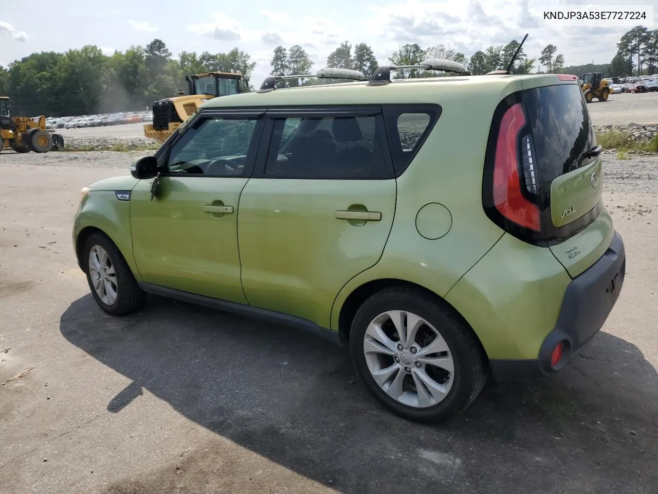 2014 Kia Soul + VIN: KNDJP3A53E7727224 Lot: 65744314