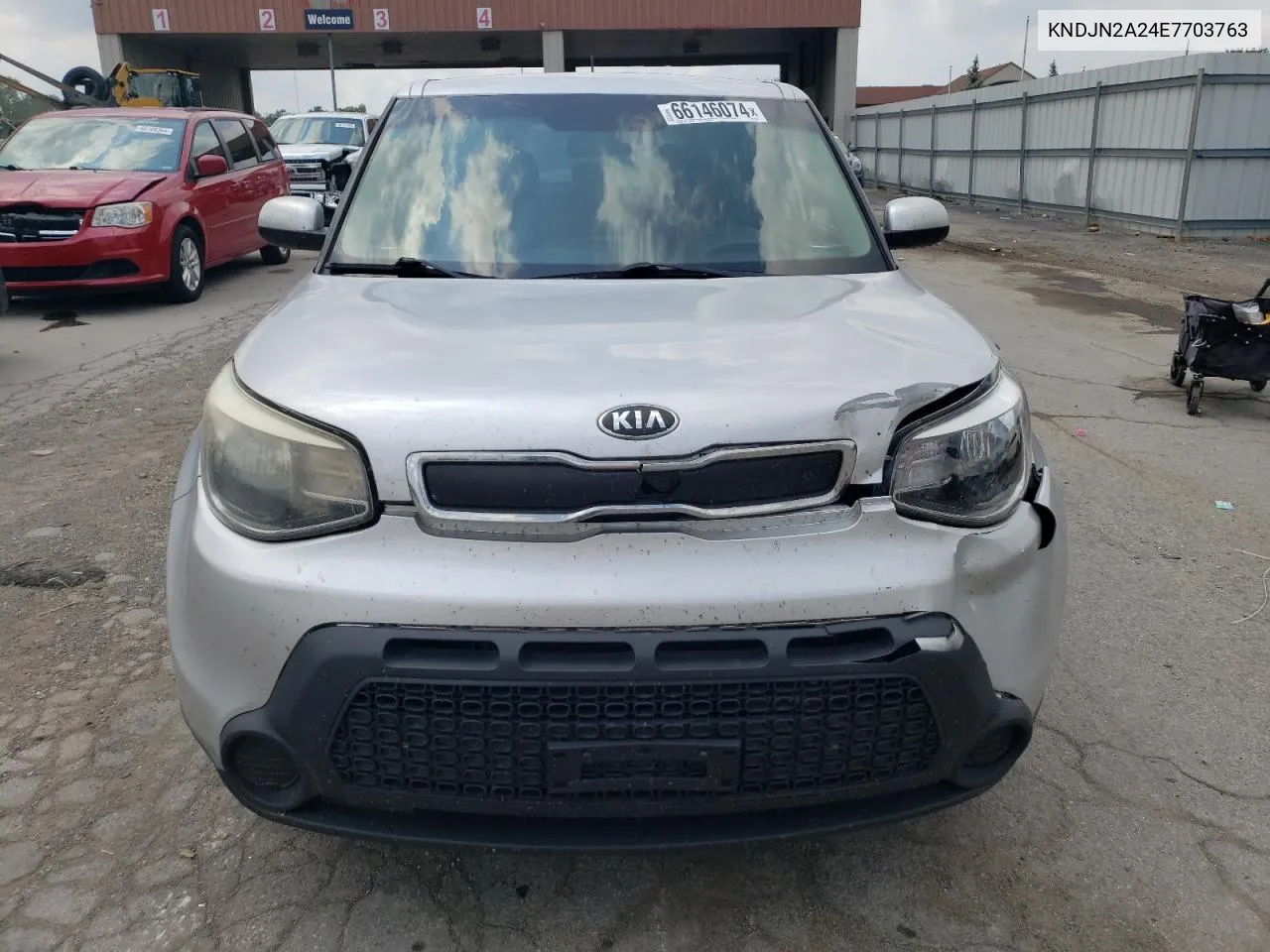 2014 Kia Soul VIN: KNDJN2A24E7703763 Lot: 66146074