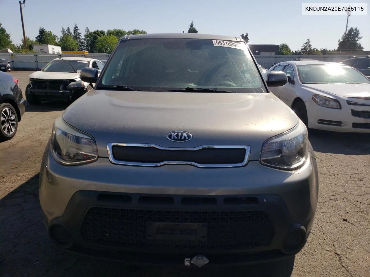 2014 Kia Soul VIN: KNDJN2A20E7085115 Lot: 66318004