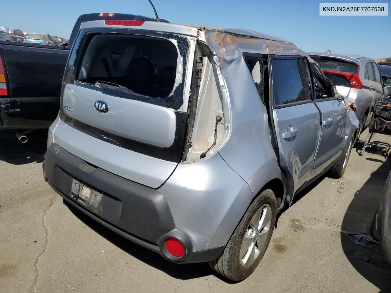 KNDJN2A26E7707538 2014 Kia Soul