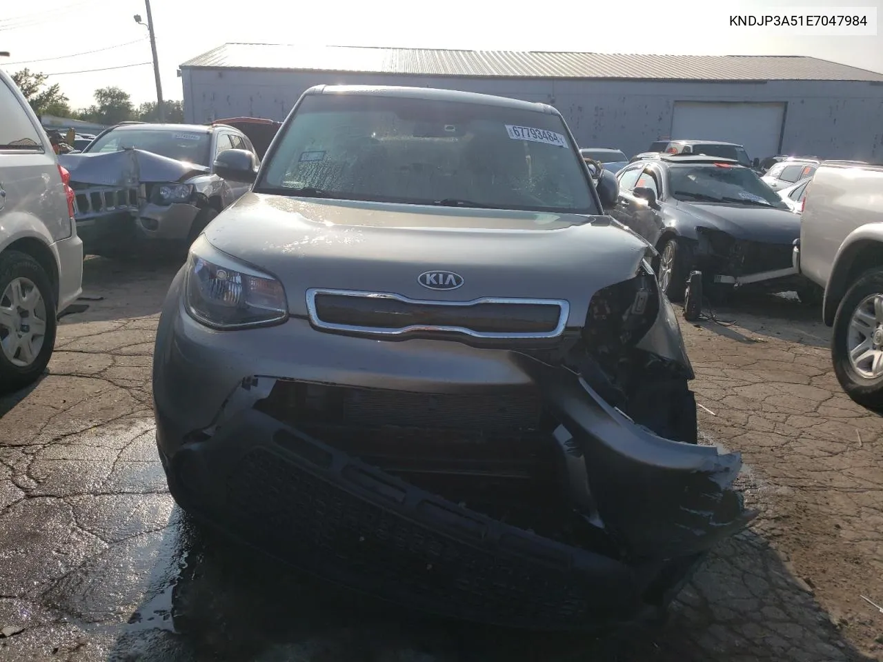 2014 Kia Soul + VIN: KNDJP3A51E7047984 Lot: 67793484