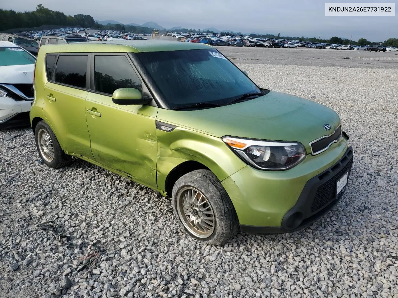 2014 Kia Soul VIN: KNDJN2A26E7731922 Lot: 67853564