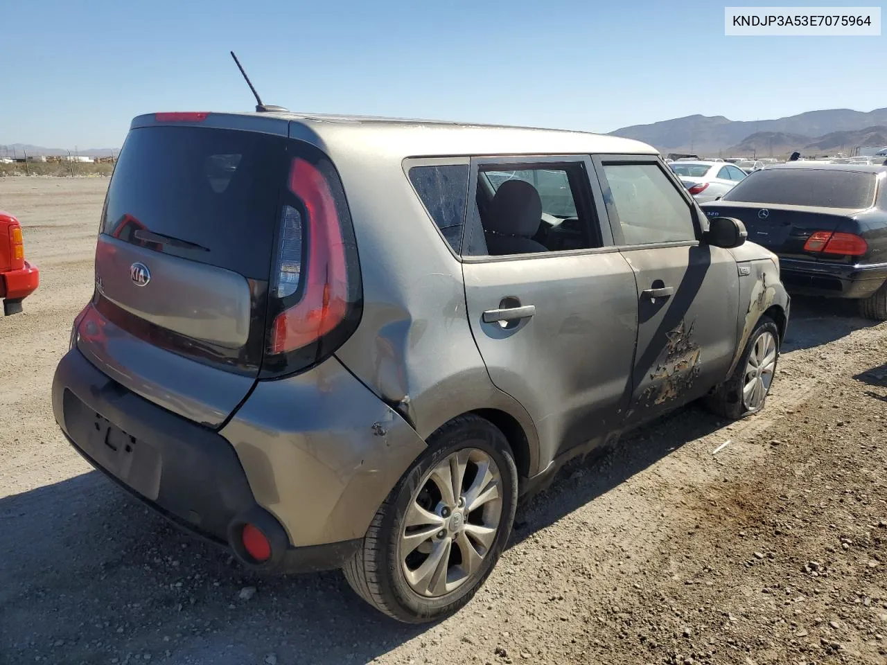 2014 Kia Soul + VIN: KNDJP3A53E7075964 Lot: 67944104