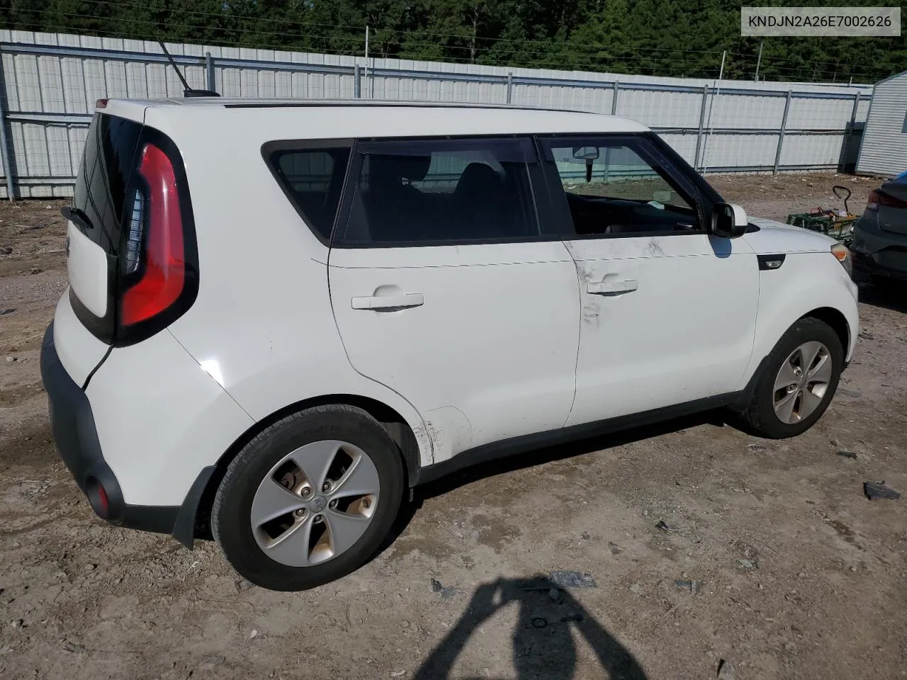 2014 Kia Soul VIN: KNDJN2A26E7002626 Lot: 68329204