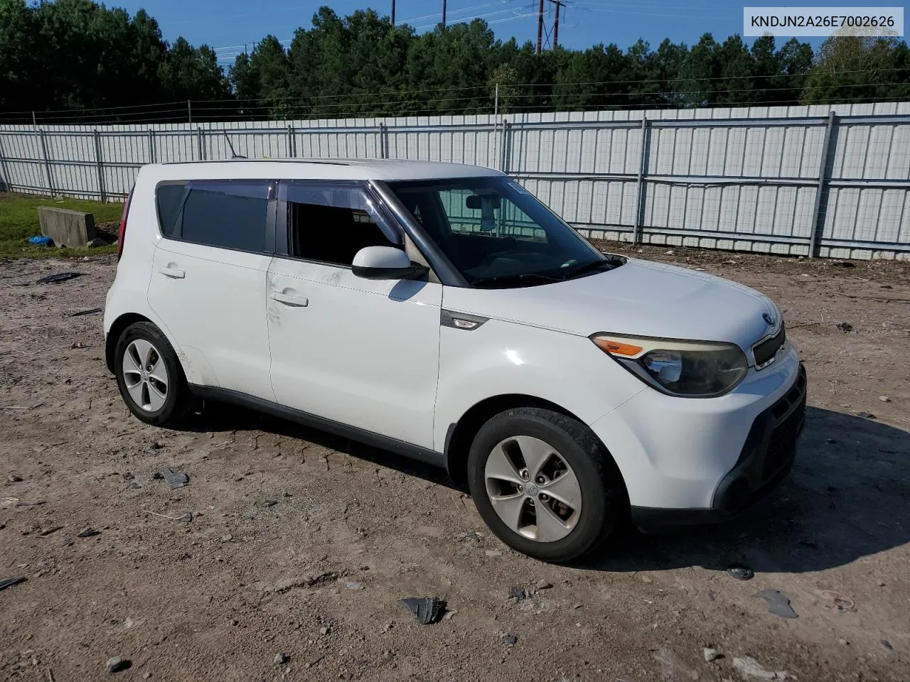 KNDJN2A26E7002626 2014 Kia Soul