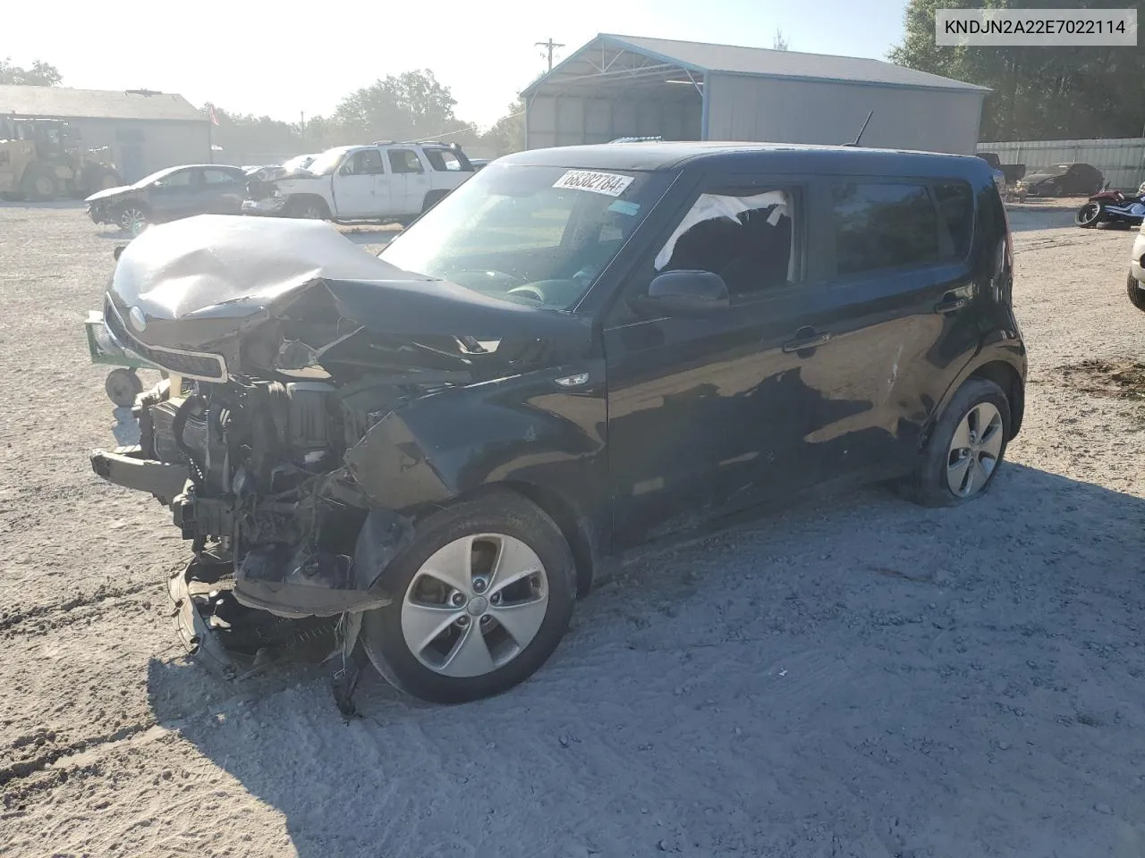 2014 Kia Soul VIN: KNDJN2A22E7022114 Lot: 68382784