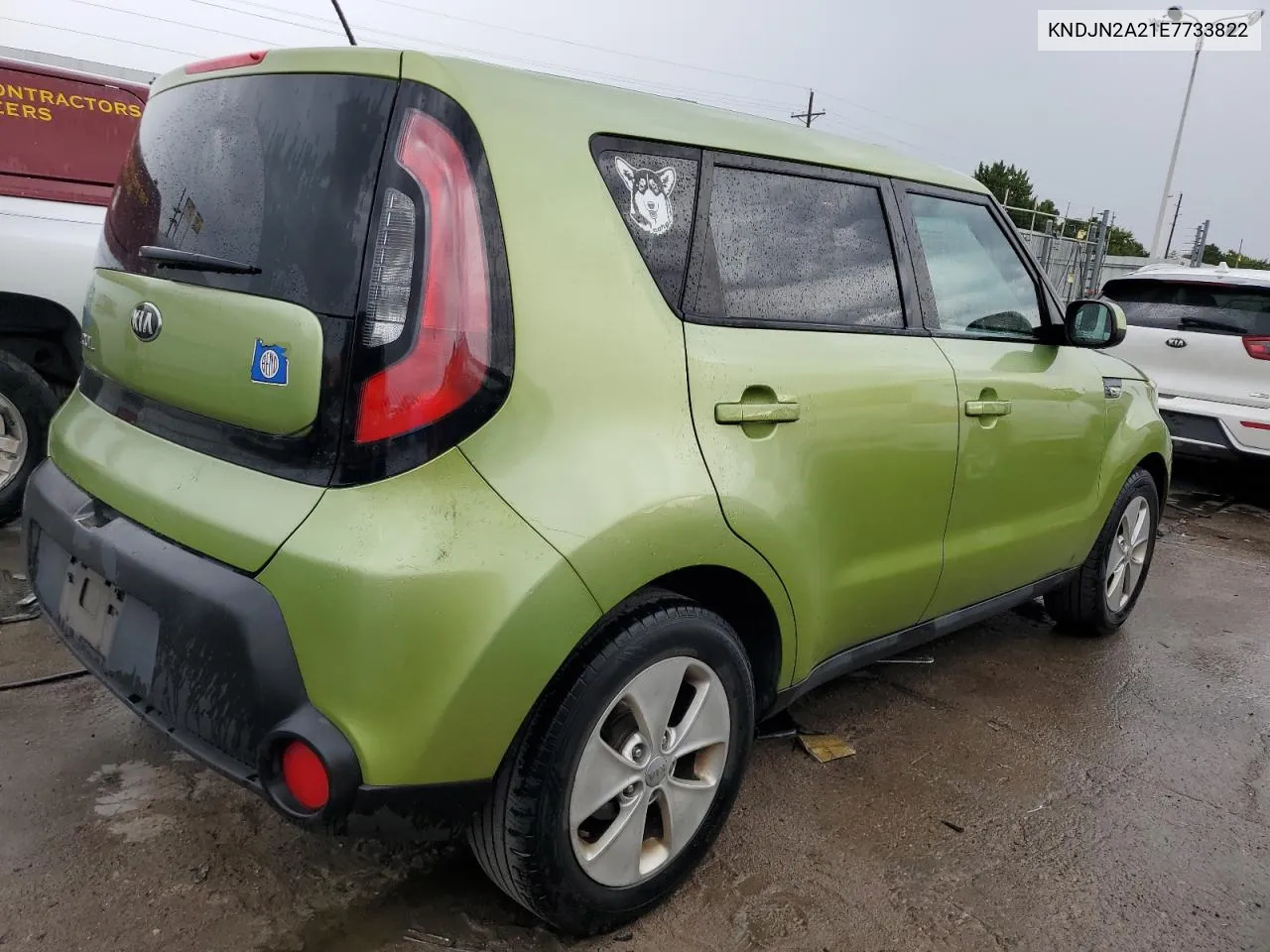 KNDJN2A21E7733822 2014 Kia Soul