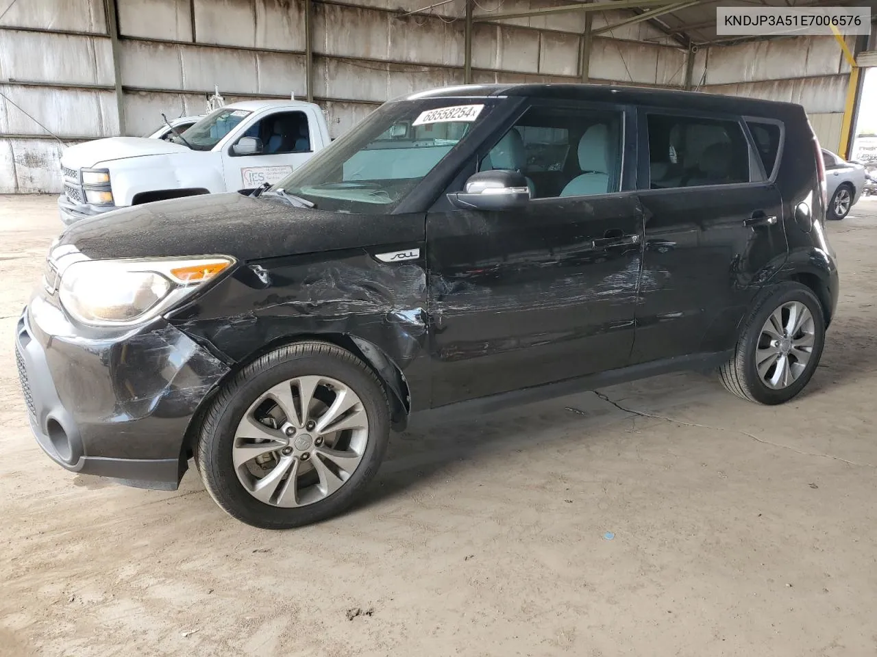 2014 Kia Soul + VIN: KNDJP3A51E7006576 Lot: 68558254