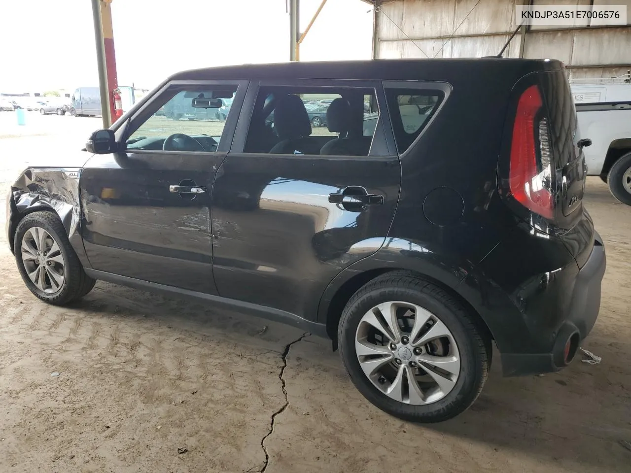 2014 Kia Soul + VIN: KNDJP3A51E7006576 Lot: 68558254