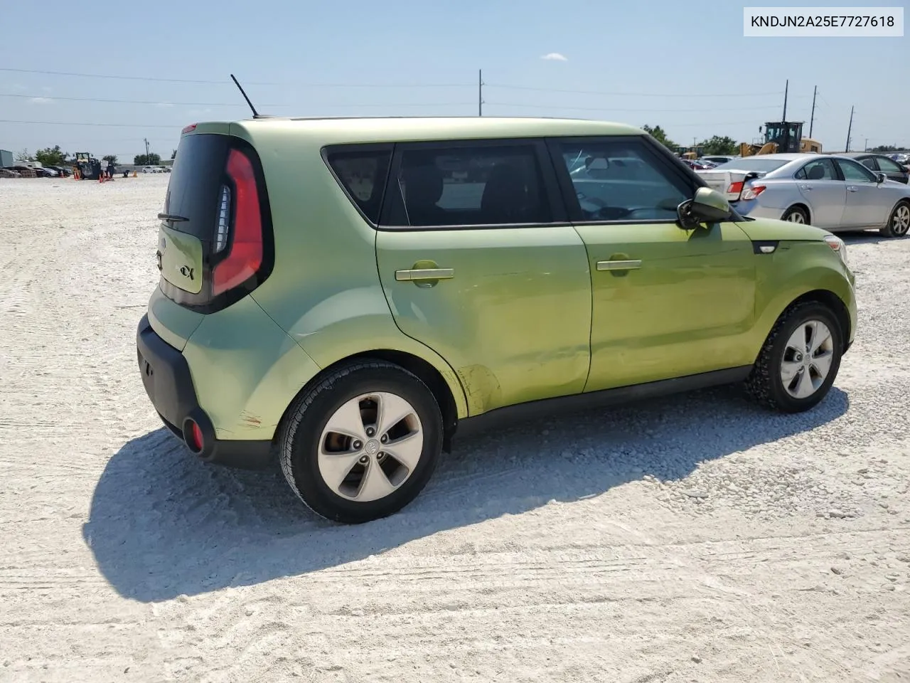 2014 Kia Soul VIN: KNDJN2A25E7727618 Lot: 68616824