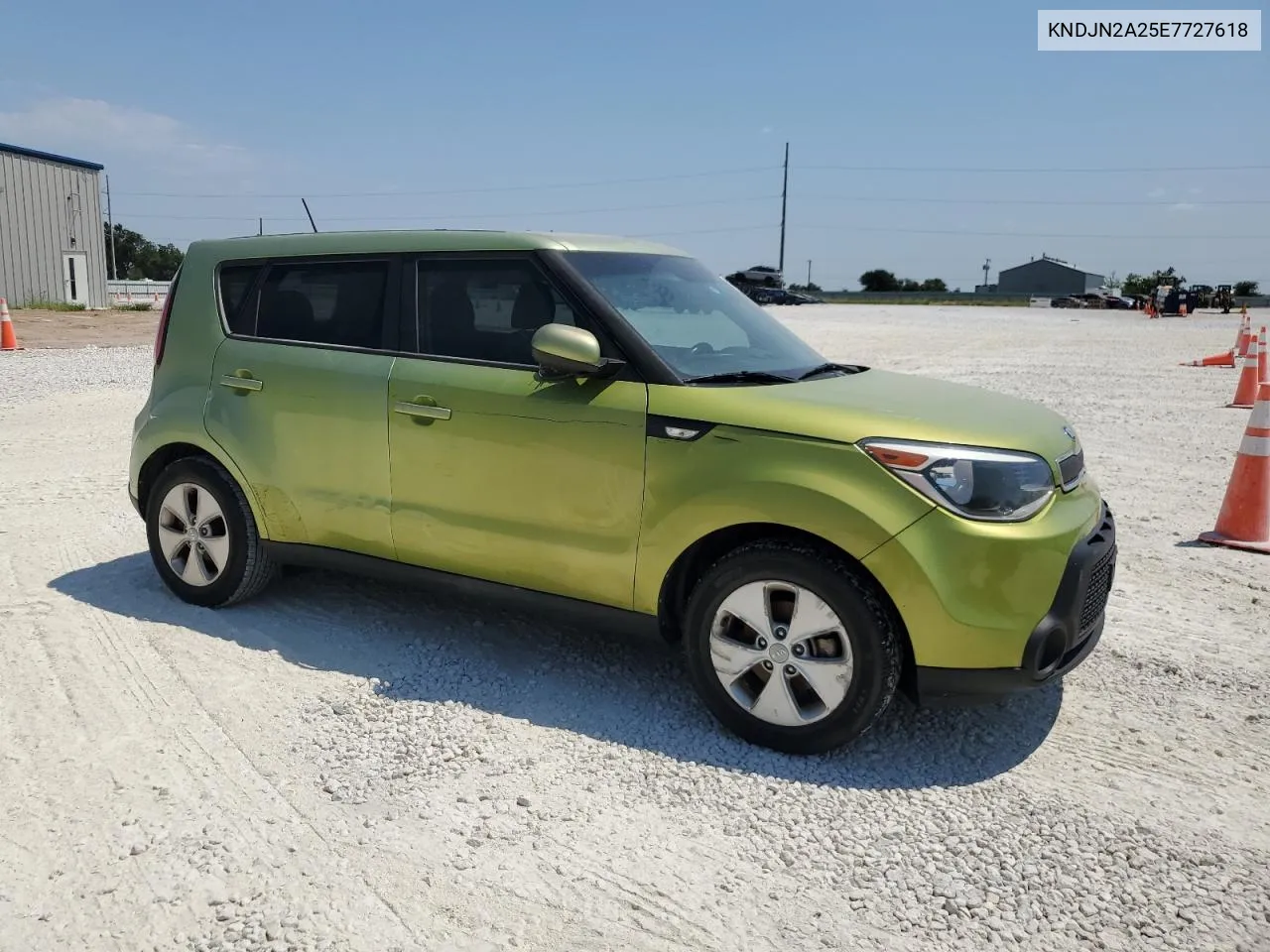 2014 Kia Soul VIN: KNDJN2A25E7727618 Lot: 68616824