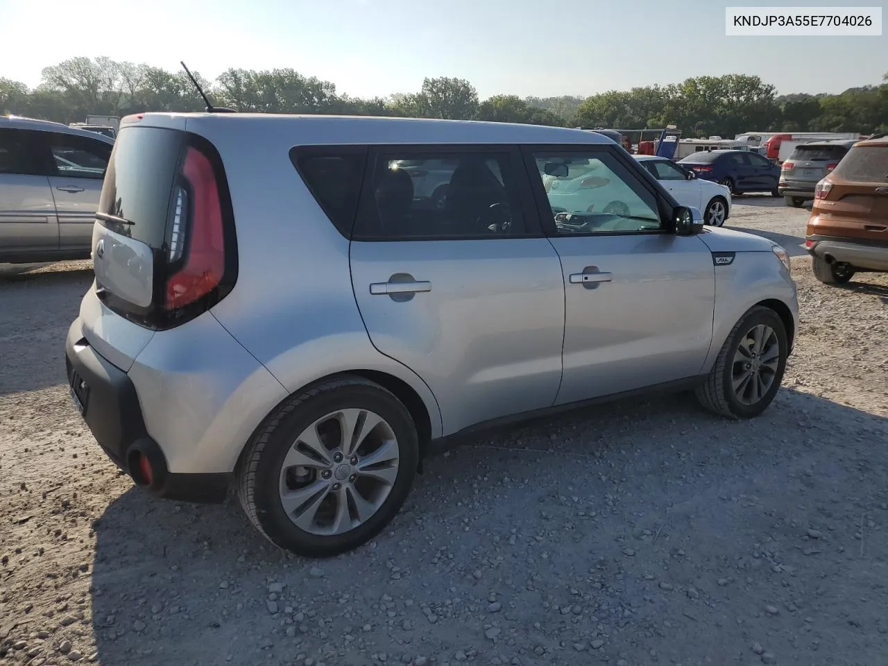 2014 Kia Soul + VIN: KNDJP3A55E7704026 Lot: 69024024