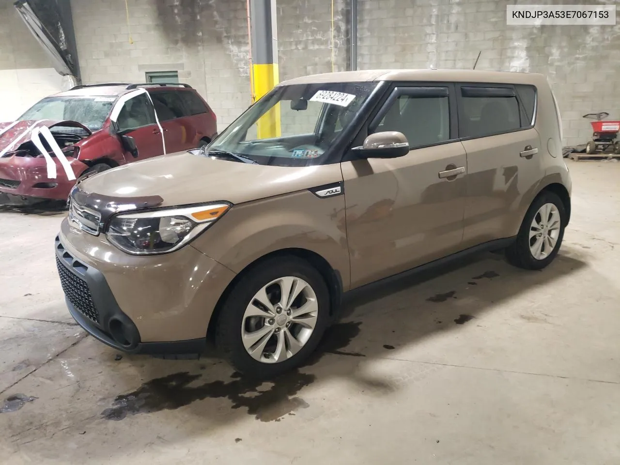 2014 Kia Soul + VIN: KNDJP3A53E7067153 Lot: 69284224