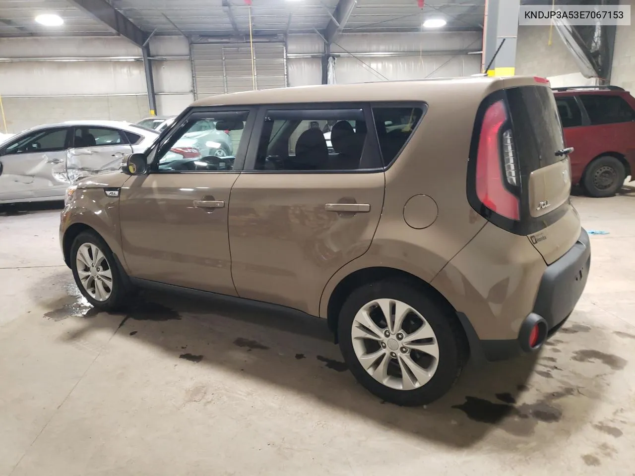 2014 Kia Soul + VIN: KNDJP3A53E7067153 Lot: 69284224