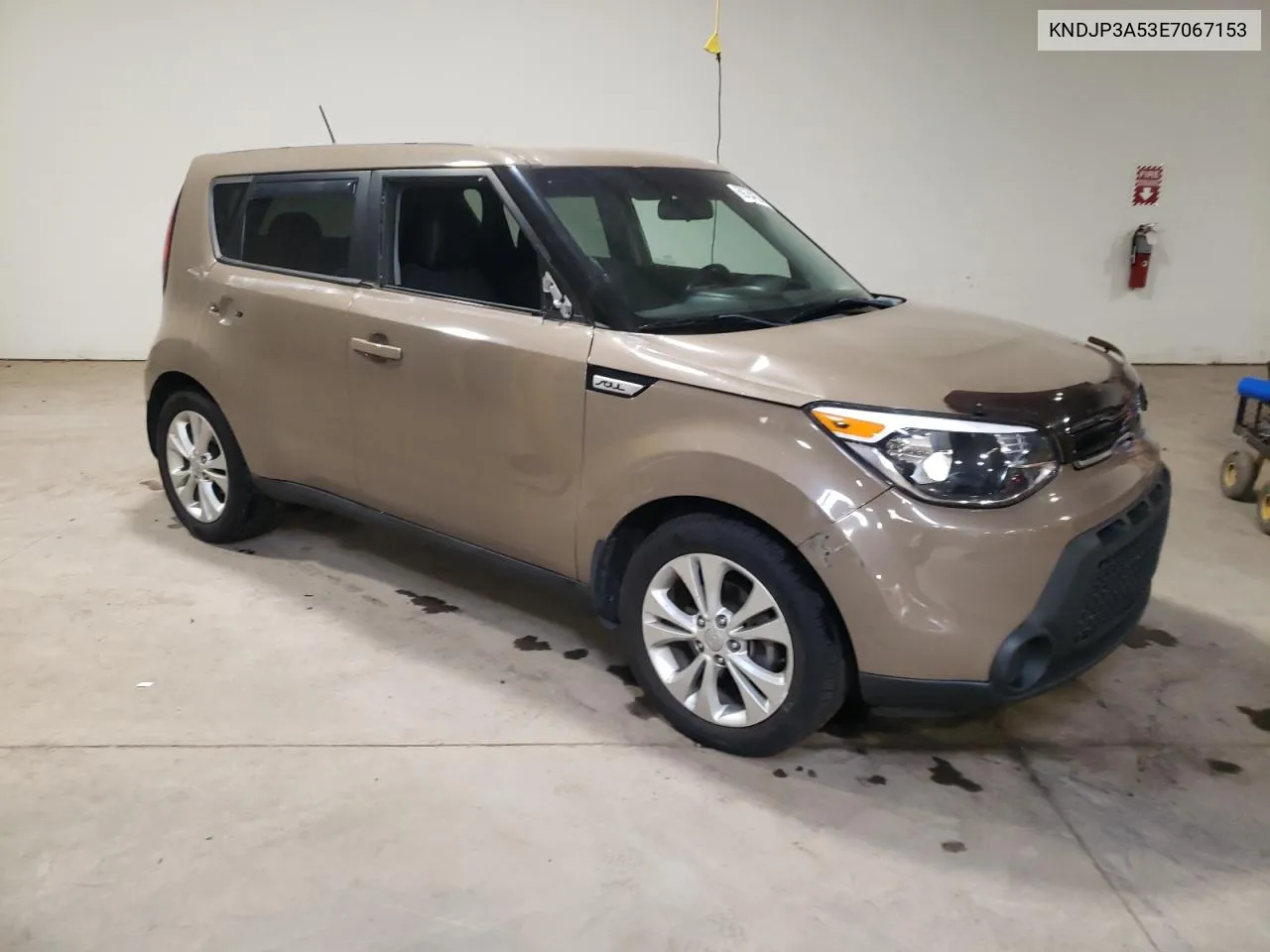 2014 Kia Soul + VIN: KNDJP3A53E7067153 Lot: 69284224