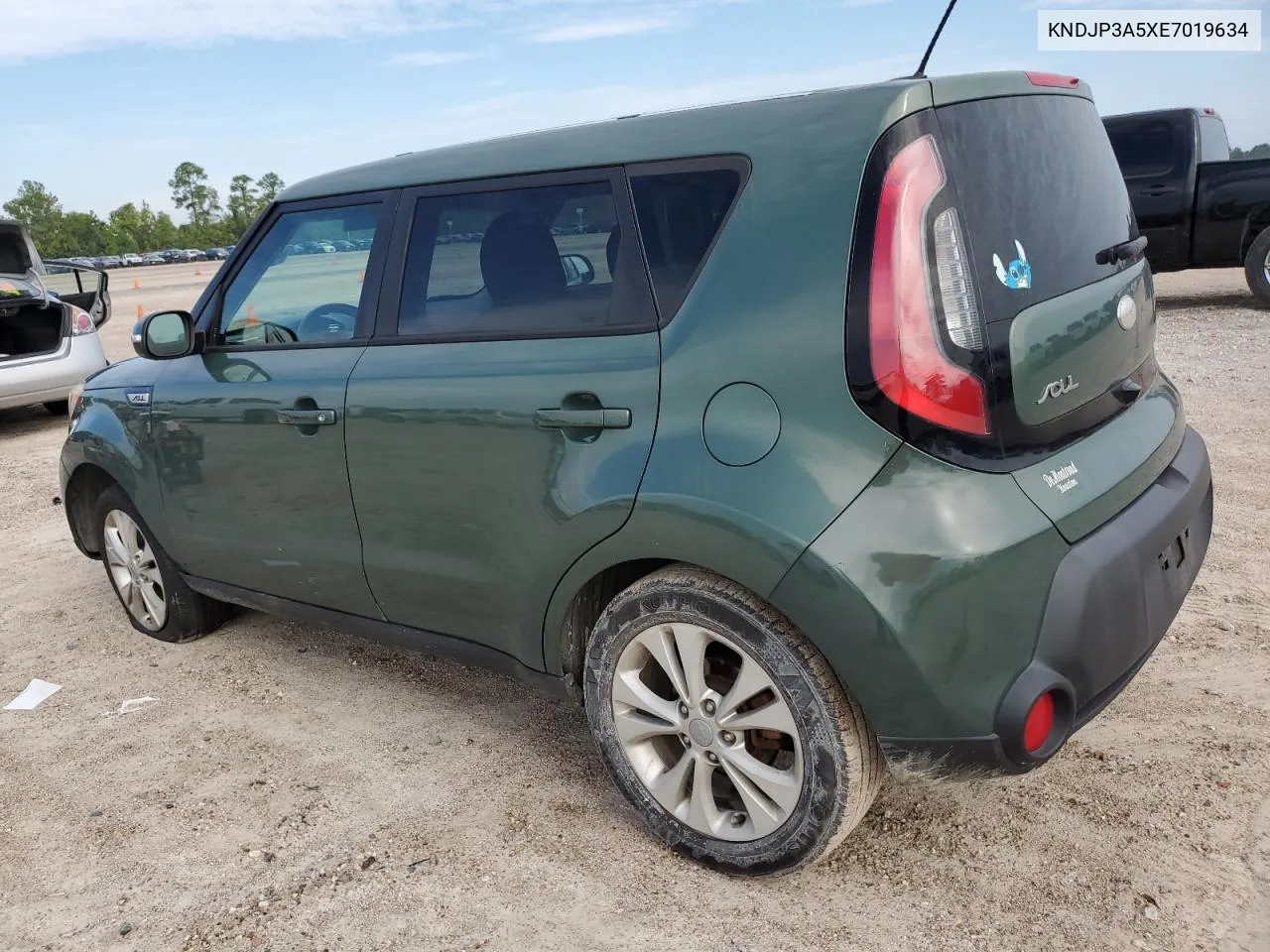 2014 Kia Soul + VIN: KNDJP3A5XE7019634 Lot: 69400604