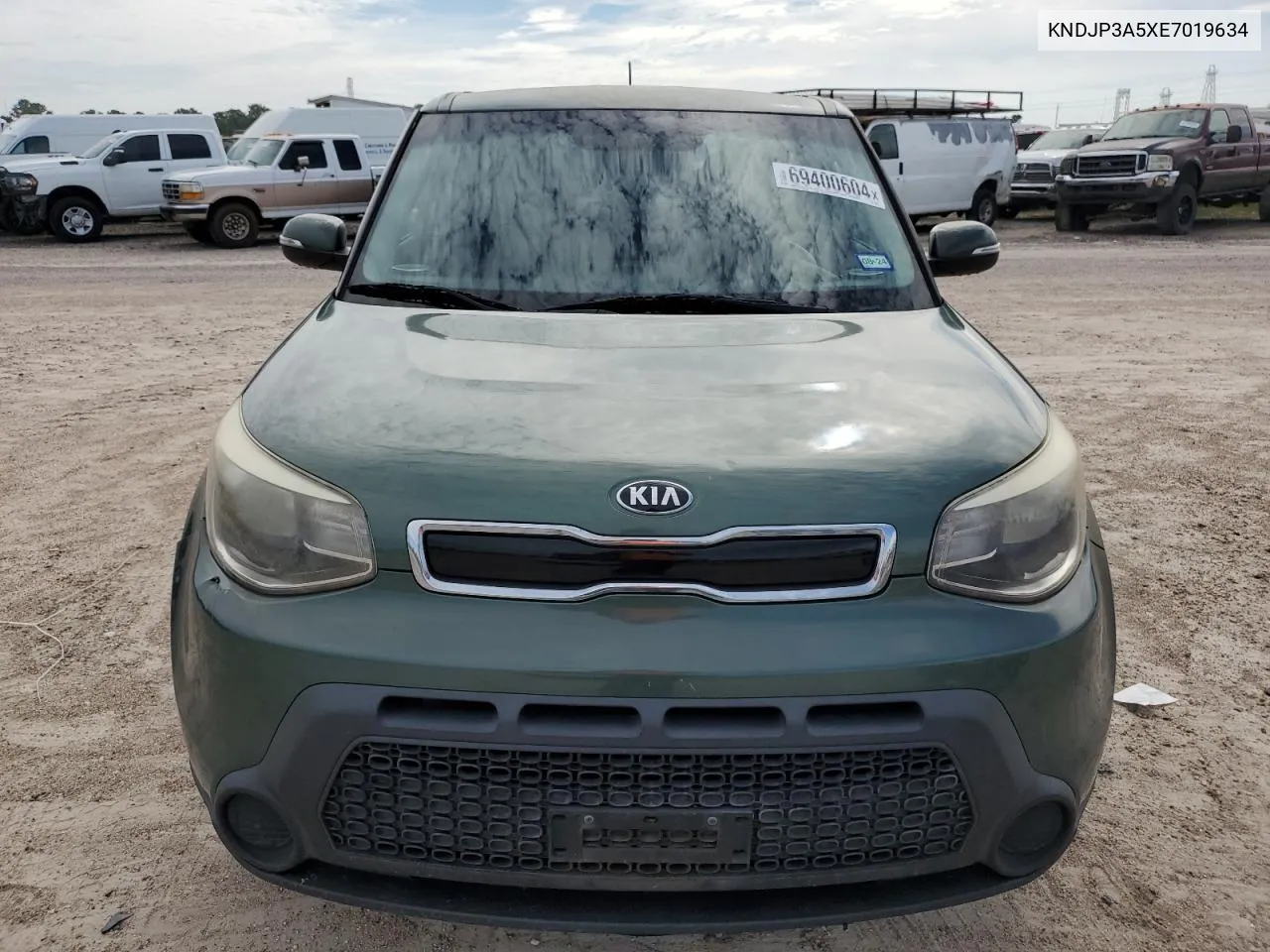 2014 Kia Soul + VIN: KNDJP3A5XE7019634 Lot: 69400604