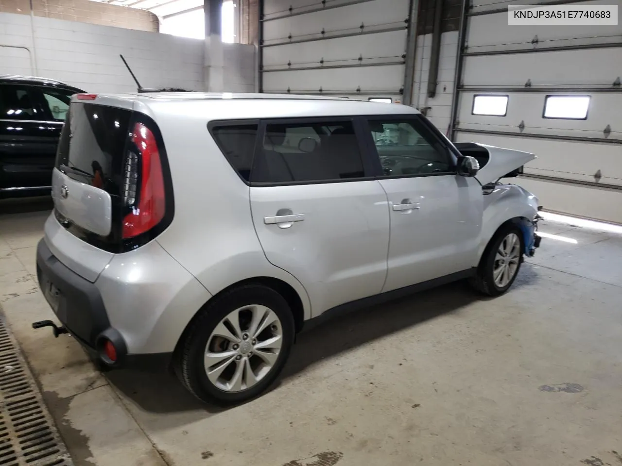 2014 Kia Soul + VIN: KNDJP3A51E7740683 Lot: 69763814