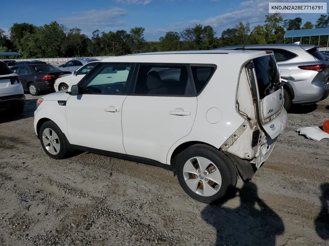 2014 Kia Soul VIN: KNDJN2A28E7716791 Lot: 69802624