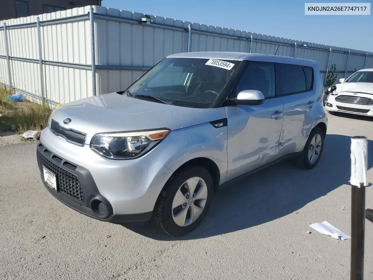 KNDJN2A26E7747117 2014 Kia Soul