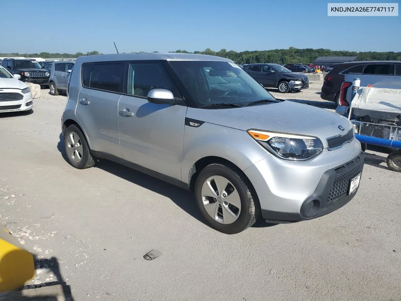 KNDJN2A26E7747117 2014 Kia Soul